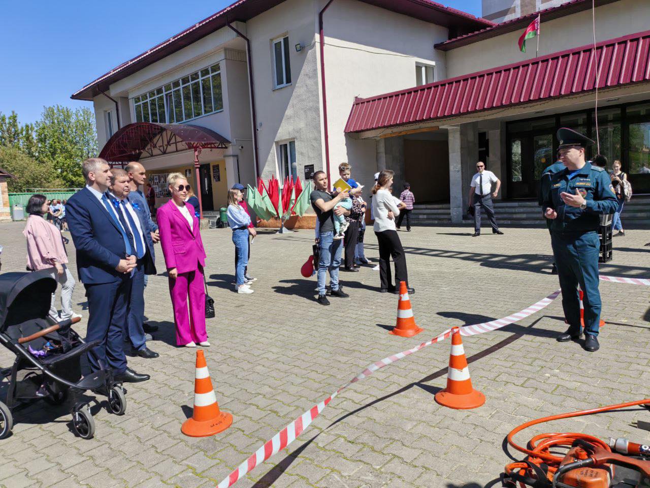 Торжественные мероприятия, приуроченные празднику 1 мая масштабно прошли в  Каменце - Каменецкое районное объединение профсоюзов